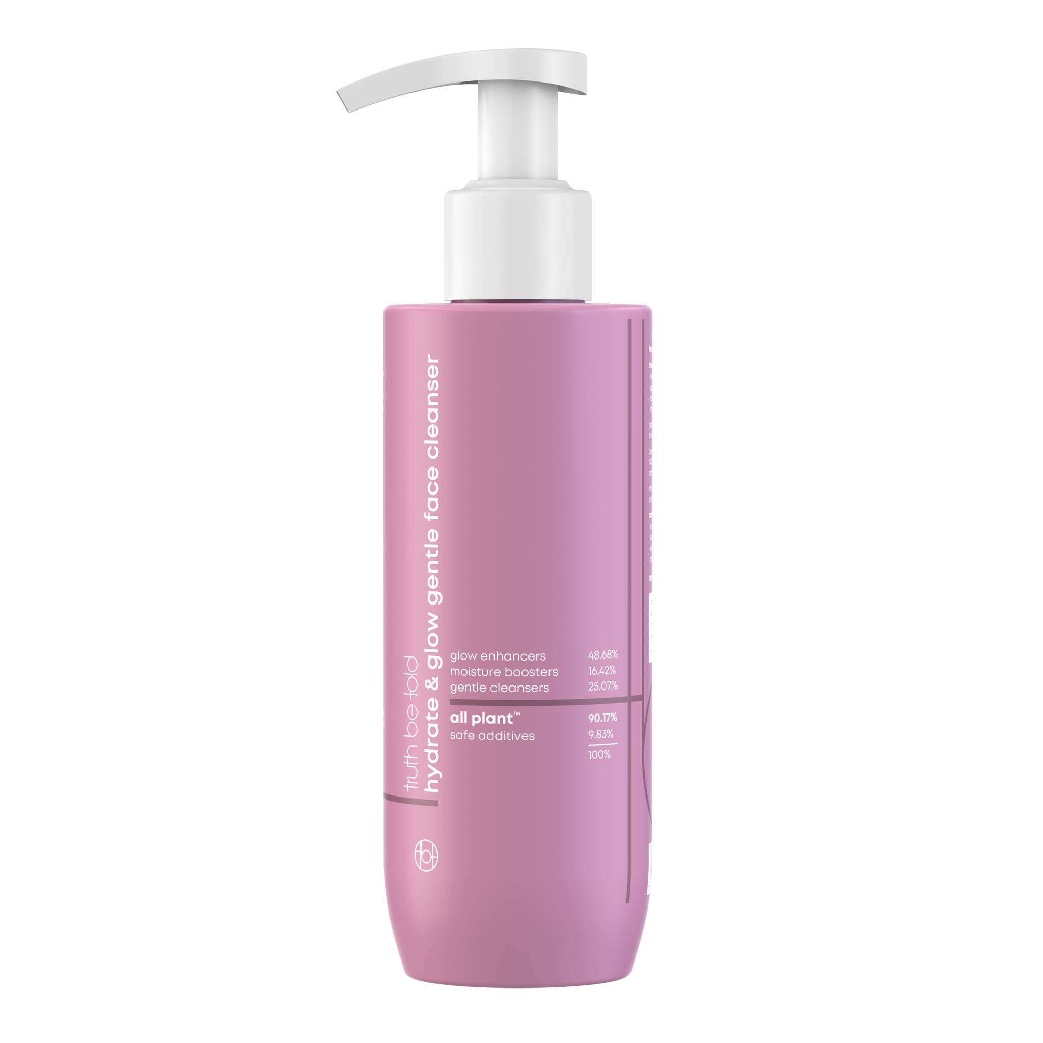 Truth be told hydrate & glow gentle face cleanser