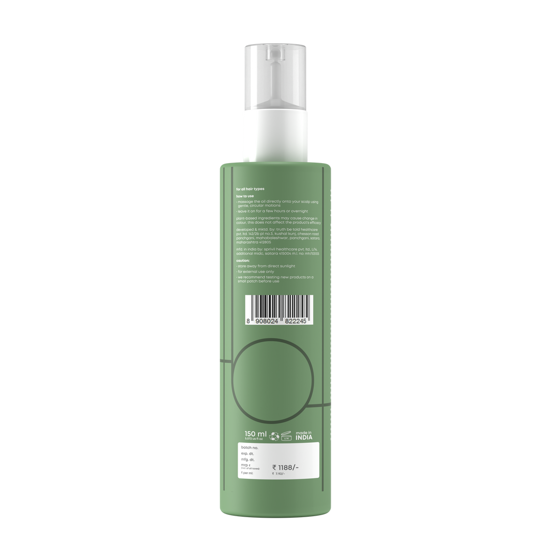 scalp & strand care hair oil