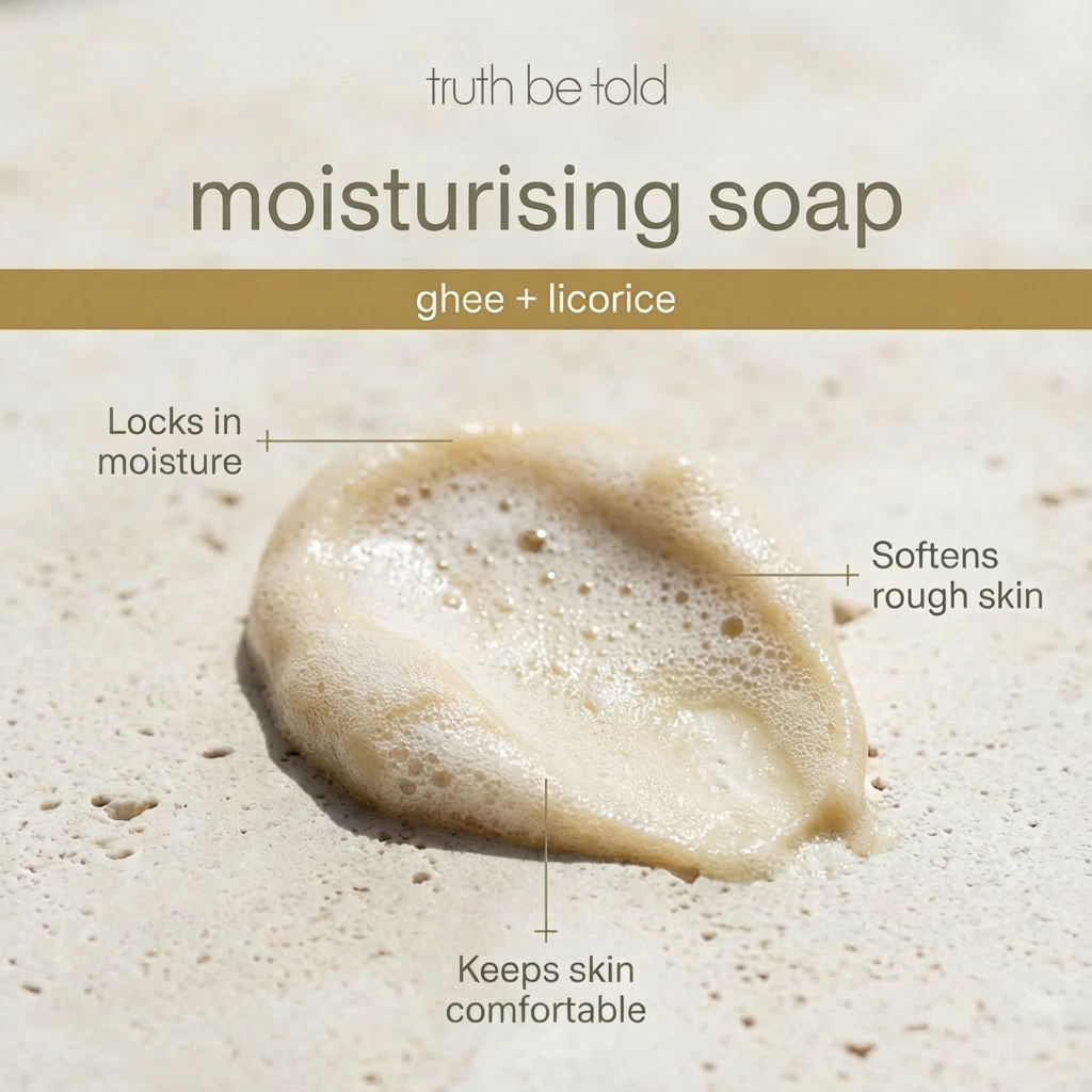 Moisturising Ghee Handmade Soap