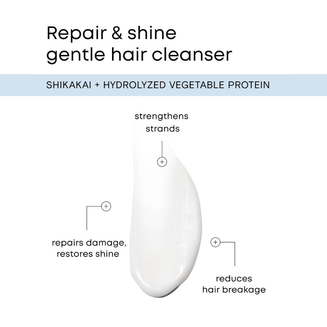 repair & shine gentle hair cleanser